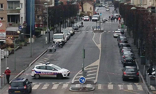 La police boucle l’avenue Laplace