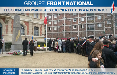 Arcueil Notre Cité (ANC) Décembre 2015 Expression des groupes Tribune du Front National (FN)