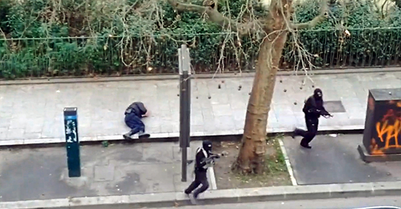 Attentats Charlie Hebdo Fusillade
