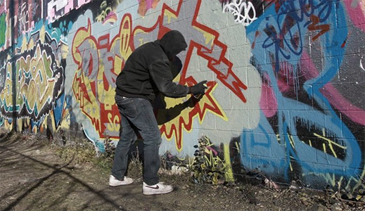graffiti tag mur paul vaillant couturier